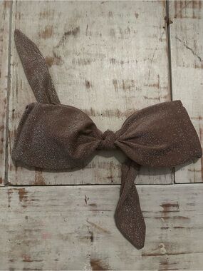 Dippin' Daisy's Shimmery Brown Knotted Hair Bandeau